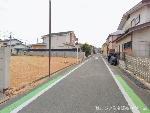 埼玉県ふじみ野市元福岡1丁目の新築戸建て更地・土地写真 2026年2月15日撮影