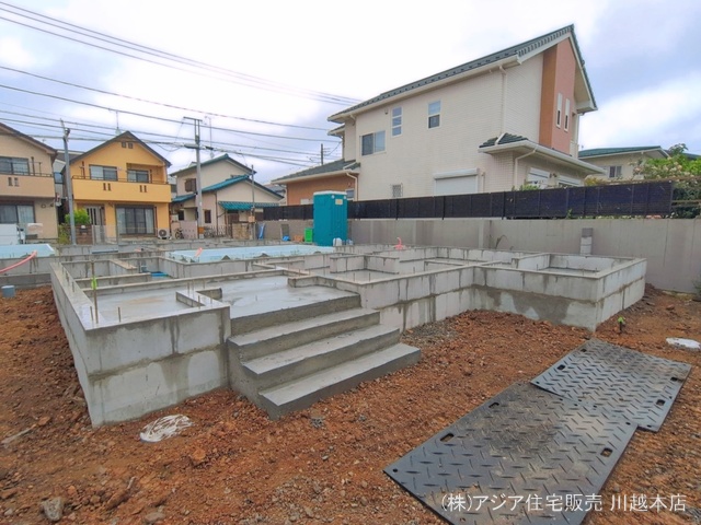 埼玉県ふじみ野市元福岡１丁目の新築戸建て基礎写真 2026年5月20日撮影