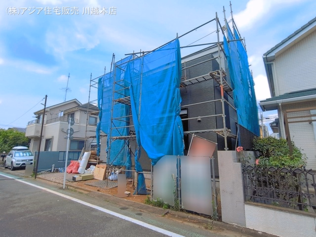 埼玉県ふじみ野市元福岡１丁目の新築戸建てシート写真 2026年6月29日撮影