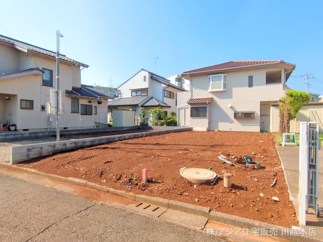 埼玉県鶴ヶ島市南町１丁目の新築戸建て更地・土地写真 2025年8月18日撮影