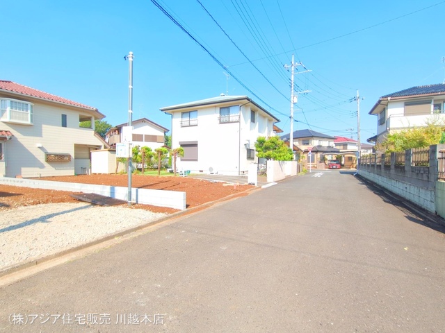 埼玉県鶴ヶ島市南町１丁目の新築戸建て更地・土地写真 2025年8月18日撮影