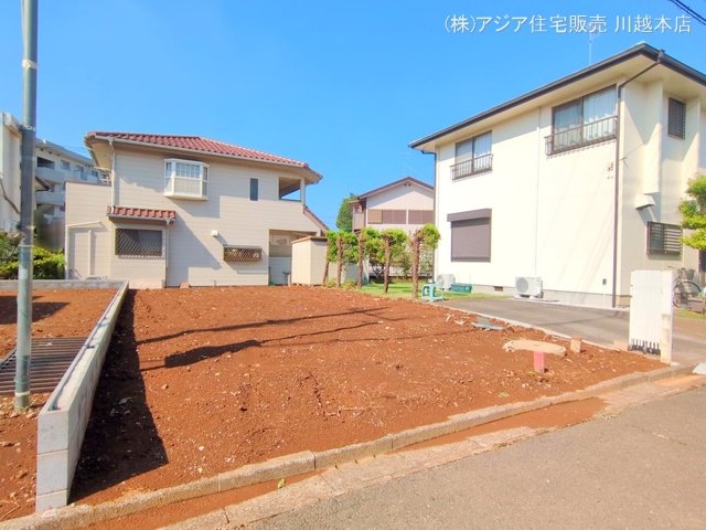 埼玉県鶴ヶ島市南町１丁目の新築戸建て更地・土地写真 2025年8月18日撮影