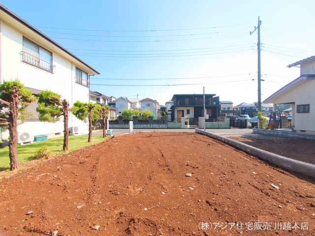 埼玉県鶴ヶ島市南町１丁目の新築戸建て更地・土地写真 2025年8月18日撮影