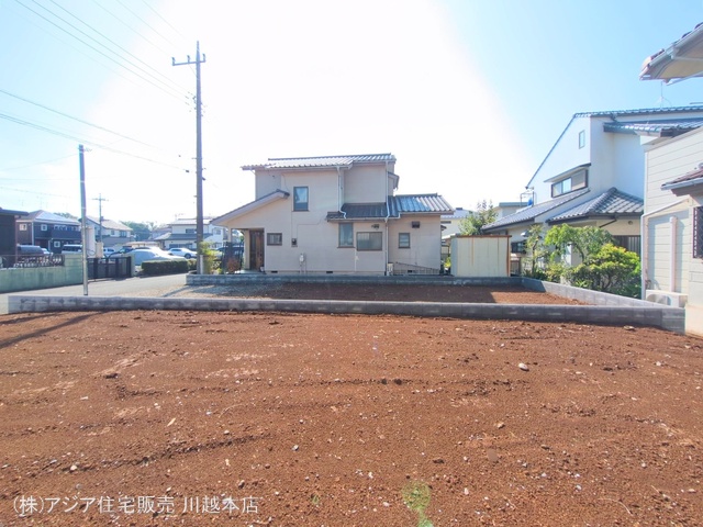 埼玉県鶴ヶ島市南町１丁目の新築戸建て更地・土地写真 2025年8月18日撮影