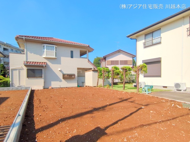 埼玉県鶴ヶ島市南町１丁目の新築戸建て更地・土地写真 2025年8月18日撮影