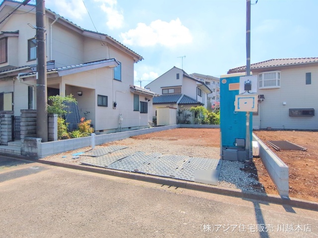 埼玉県鶴ヶ島市南町1丁目の新築戸建て更地・土地写真 2025年9月7日撮影