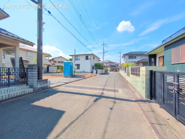 埼玉県鶴ヶ島市南町1丁目の新築戸建て更地・土地写真 2025年9月7日撮影