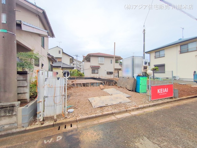 埼玉県鶴ヶ島市南町1丁目の新築戸建て基礎写真 2025年9月18日撮影