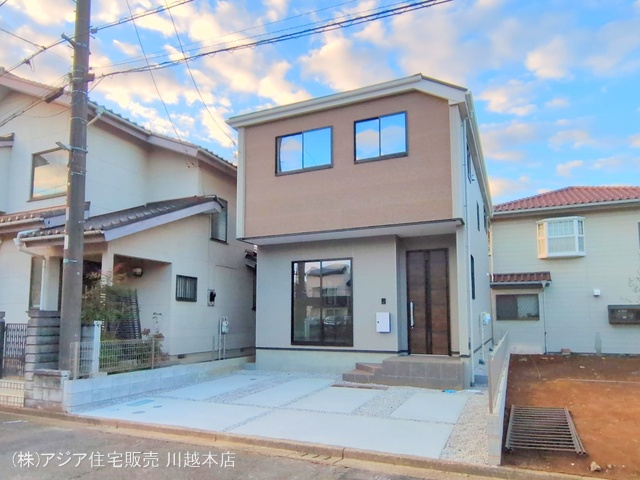 埼玉県鶴ヶ島市南町１丁目の新築戸建て完成写真 2025年12月15日撮影