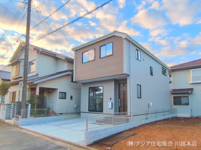 埼玉県鶴ヶ島市南町１丁目の新築戸建て完成写真 2025年12月15日撮影