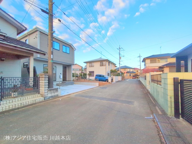 埼玉県鶴ヶ島市南町１丁目の新築戸建て完成写真 2025年12月15日撮影