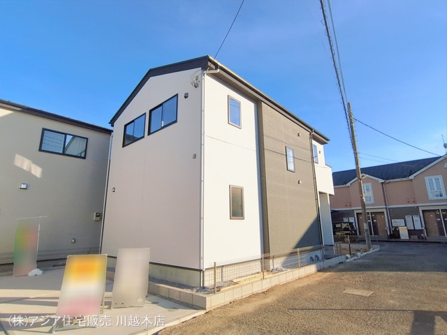 埼玉県川越市大字山田の新築戸建て外構写真 2026年2月3日撮影