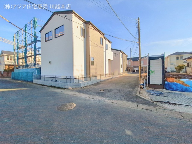 埼玉県川越市大字山田の新築戸建て外構写真 2026年2月3日撮影