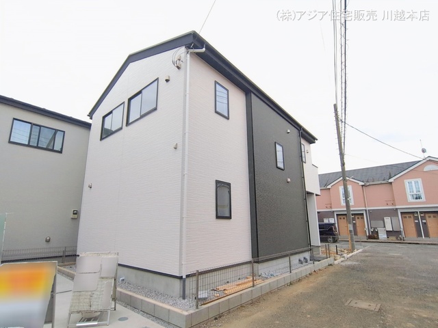 埼玉県川越市大字山田の新築戸建て外構写真 2026年2月16日撮影