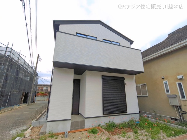 埼玉県川越市大字山田の新築戸建て外構写真 2026年4月14日撮影