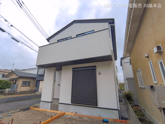 埼玉県川越市大字山田の新築戸建て外構写真 2026年6月8日撮影