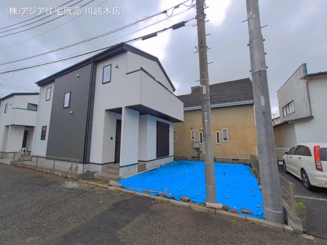 埼玉県川越市大字山田の新築戸建て外構写真 2026年6月28日撮影