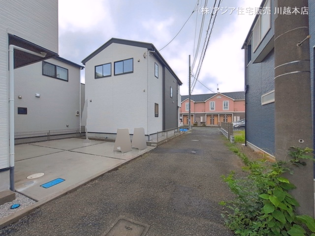 埼玉県川越市大字山田の新築戸建て外構写真 2026年6月28日撮影
