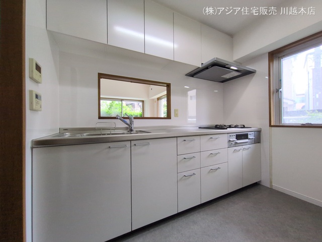 埼玉県富士見市関沢2丁目のマンション『ライオンズガーデン鶴瀬』キッチン写真 2025年9月15日撮影