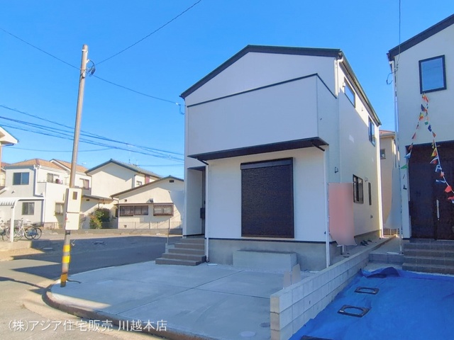 埼玉県ふじみ野市元福岡2丁目の新築戸建て完成写真 2026年2月2日撮影