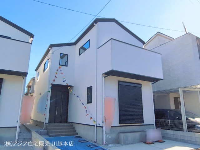 埼玉県ふじみ野市元福岡2丁目の新築戸建て完成写真 2026年2月2日撮影