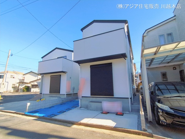 埼玉県ふじみ野市元福岡2丁目の新築戸建て完成写真 2026年2月2日撮影