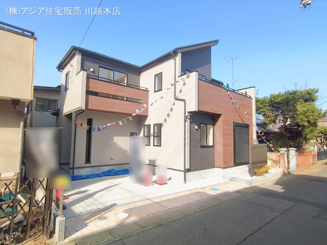 埼玉県富士見市渡戸1丁目の新築戸建て完成写真 2026年1月25日撮影