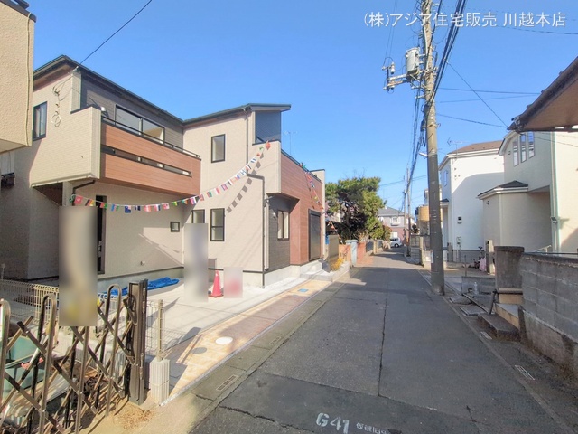 埼玉県富士見市渡戸1丁目の新築戸建て完成写真 2026年1月25日撮影