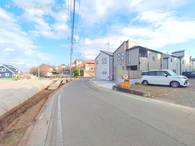 埼玉県富士見市渡戸1丁目の新築戸建て完成写真 2025年12月18日撮影