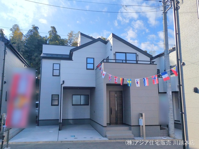 埼玉県富士見市渡戸１丁目の新築戸建て完成写真 2025年12月18日撮影