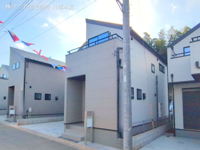 埼玉県富士見市渡戸１丁目の新築戸建て完成写真 2025年12月18日撮影