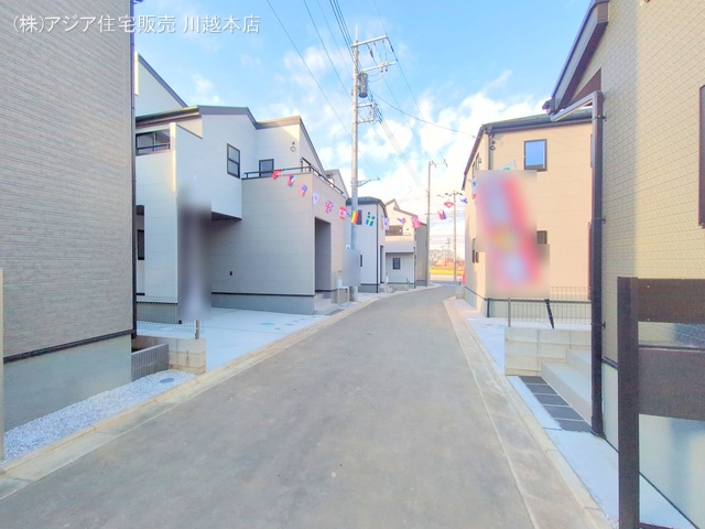 埼玉県富士見市渡戸１丁目の新築戸建て完成写真 2025年12月18日撮影