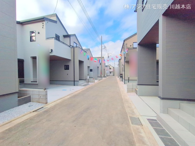 埼玉県富士見市渡戸１丁目の新築戸建て完成写真 2025年12月18日撮影