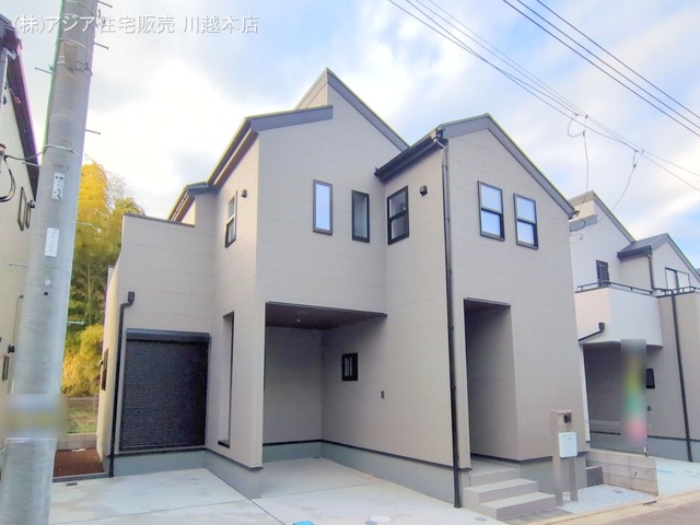 埼玉県富士見市渡戸１丁目の新築戸建て完成写真 2025年12月18日撮影