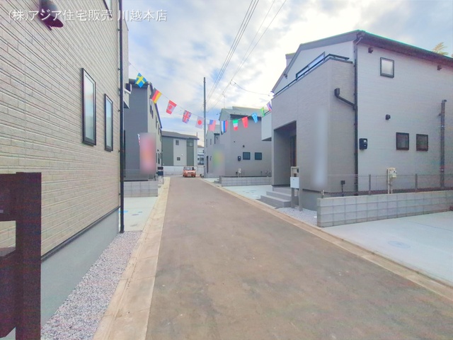 埼玉県富士見市渡戸１丁目の新築戸建て完成写真 2025年12月18日撮影