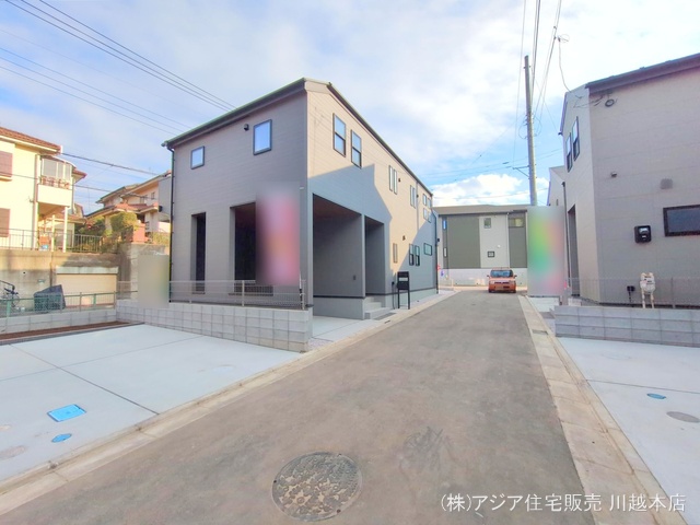 埼玉県富士見市渡戸１丁目の新築戸建て完成写真 2025年12月18日撮影