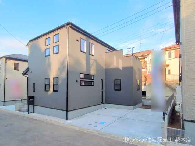 埼玉県富士見市渡戸1丁目の新築戸建て完成写真 2025年12月18日撮影