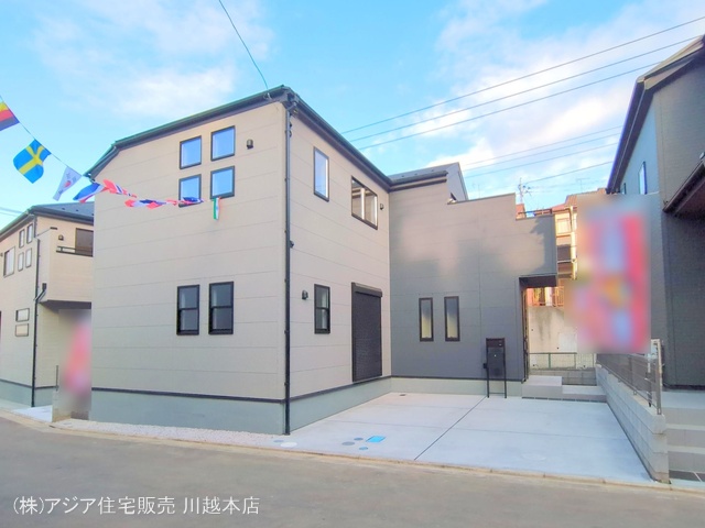 埼玉県富士見市渡戸1丁目の新築戸建て完成写真 2025年12月18日撮影