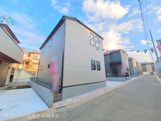 埼玉県富士見市渡戸1丁目の新築戸建て完成写真 2025年12月18日撮影