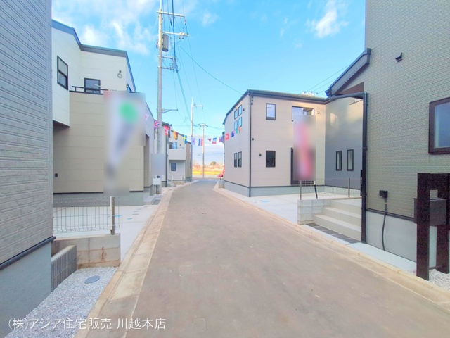 埼玉県富士見市渡戸1丁目の新築戸建て完成写真 2025年12月18日撮影