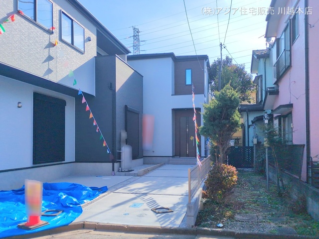 埼玉県川越市むさし野の新築戸建て完成写真 2025年12月18日撮影