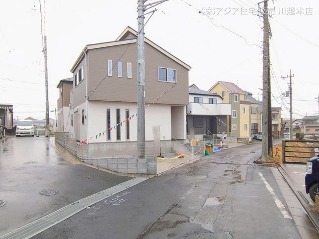 埼玉県富士見市羽沢１丁目の新築戸建て完成写真 2026年2月24日撮影