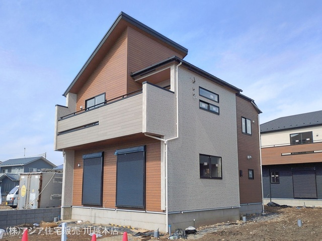 埼玉県川越市今成２丁目の新築戸建て外構写真 2026年2月26日撮影