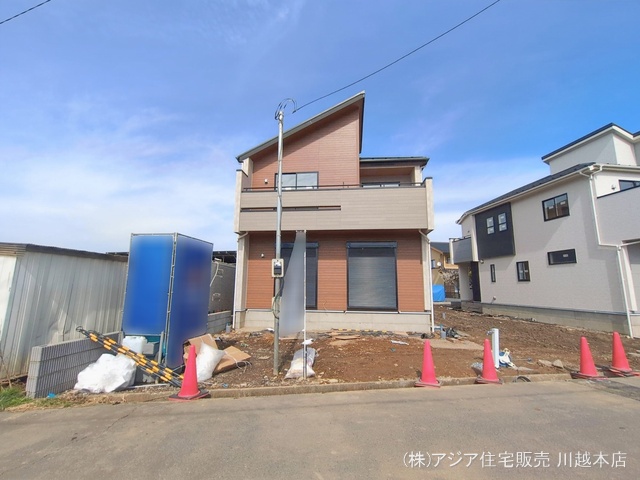 埼玉県川越市今成２丁目の新築戸建て外構写真 2026年2月26日撮影