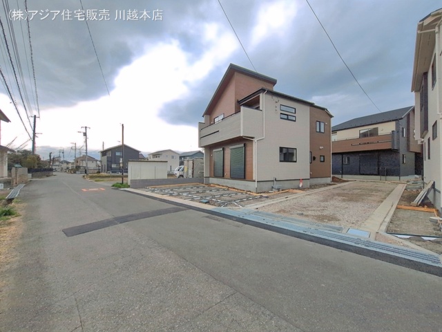 埼玉県川越市今成２丁目の新築戸建て外構写真 2026年3月30日撮影