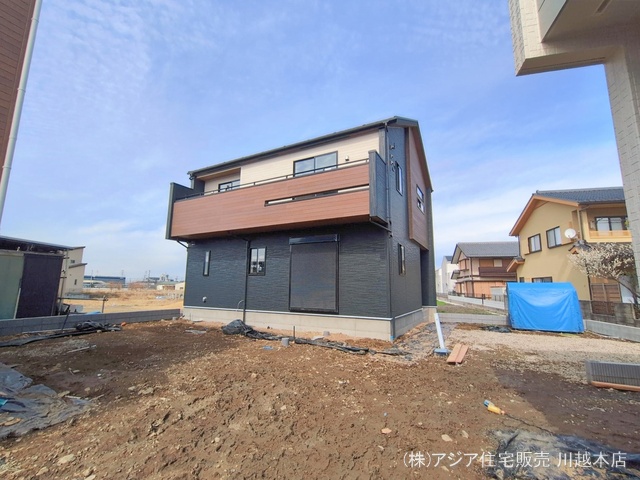 埼玉県川越市今成２丁目の新築戸建て外構写真 2026年2月26日撮影