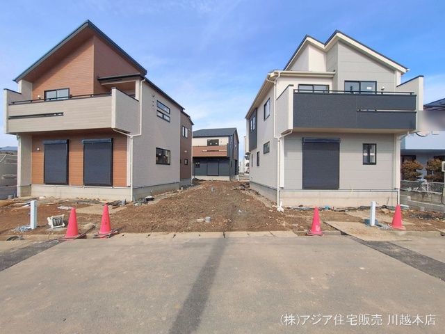 埼玉県川越市今成２丁目の新築戸建て外構写真 2026年2月26日撮影