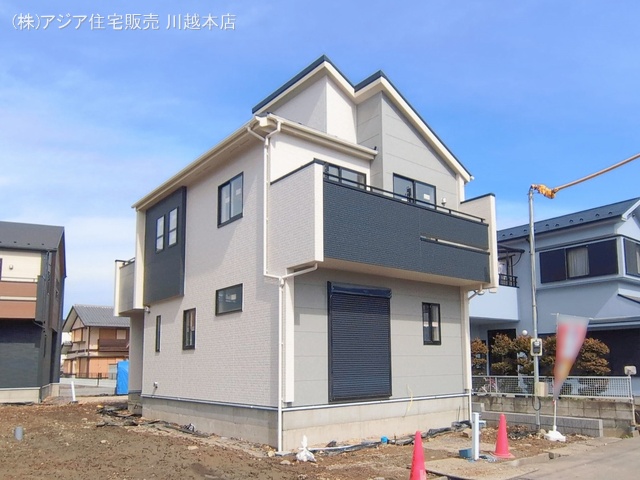 埼玉県川越市今成２丁目の新築戸建て外構写真 2026年2月26日撮影