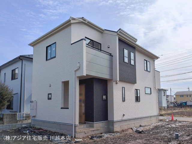 埼玉県川越市今成２丁目の新築戸建て外構写真 2026年2月26日撮影