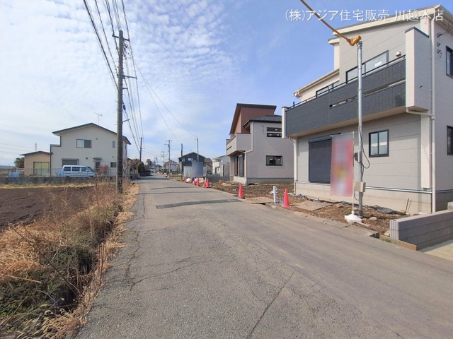 埼玉県川越市今成２丁目の新築戸建て外構写真 2026年2月26日撮影